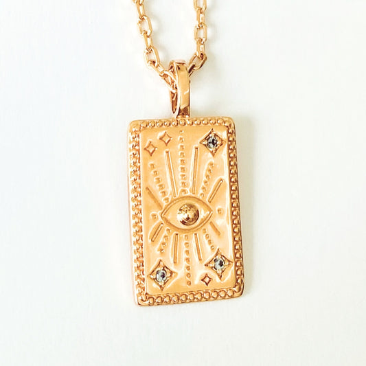 Collar Tarot cadena Personalizado Hops regalo para mujer