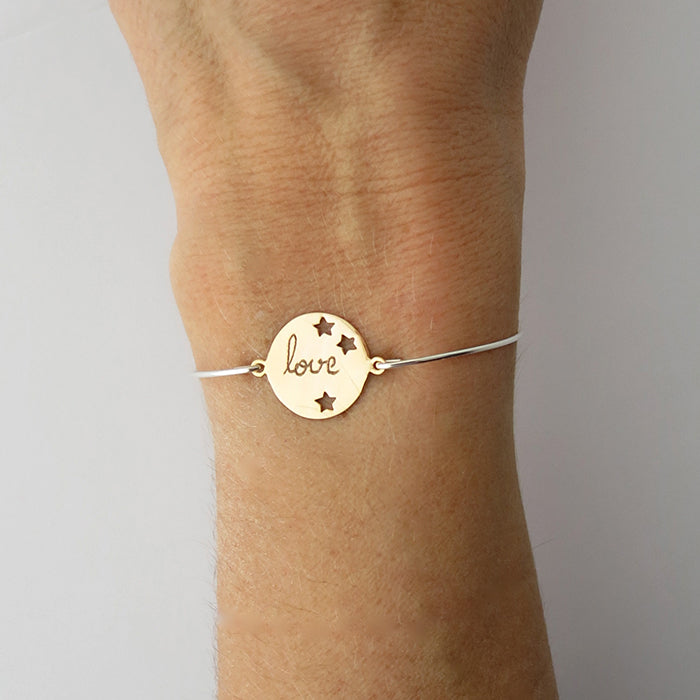 Pulsera Hilo Estrellitas Personalizado HOPS regalo para mujeres y adolescentes