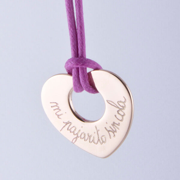 Collar Diana Corazón regalo madres adolescentes niñas personalizado HOPS