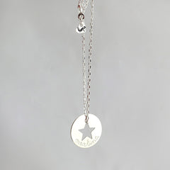 Collar Diana Estrella cadena oro personalizado HOPS