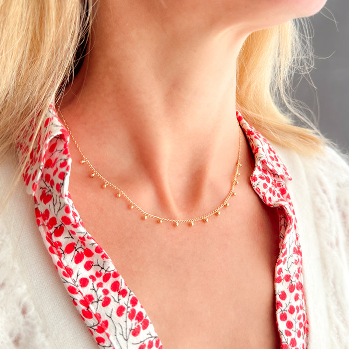 Collar Borlas HOPS regalo para mujeres y adolescentes