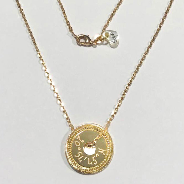 Collar Diana Sol oro cadena Personalizado HOPS regalo para mujeres y niños