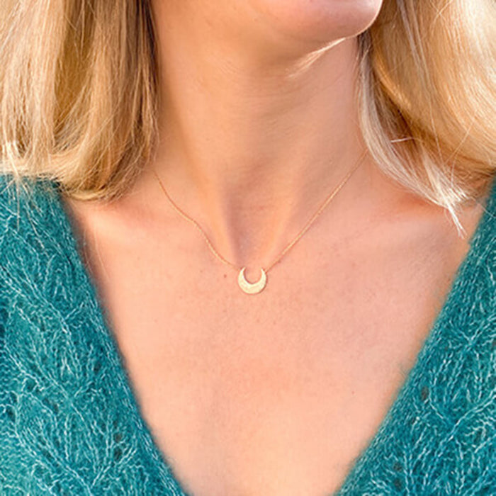 Collar Luna cadena Personalizado HOPS regalo para mujeres y adolescentes