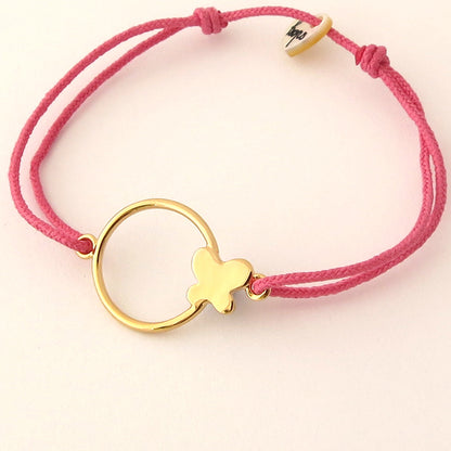 Pulsera Felicia oro Personalizado HOPS regalo para niñas