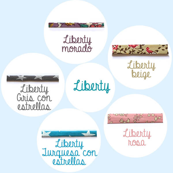 Cordón liberty para pulseras personalizada HOPS