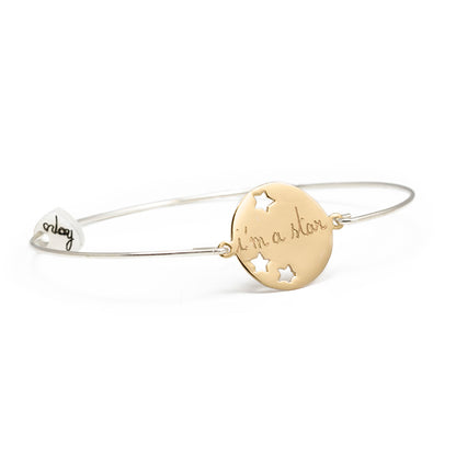 Pulsera Hilo Estrellitas Personalizado HOPS regalo para mujeres y adolescentes