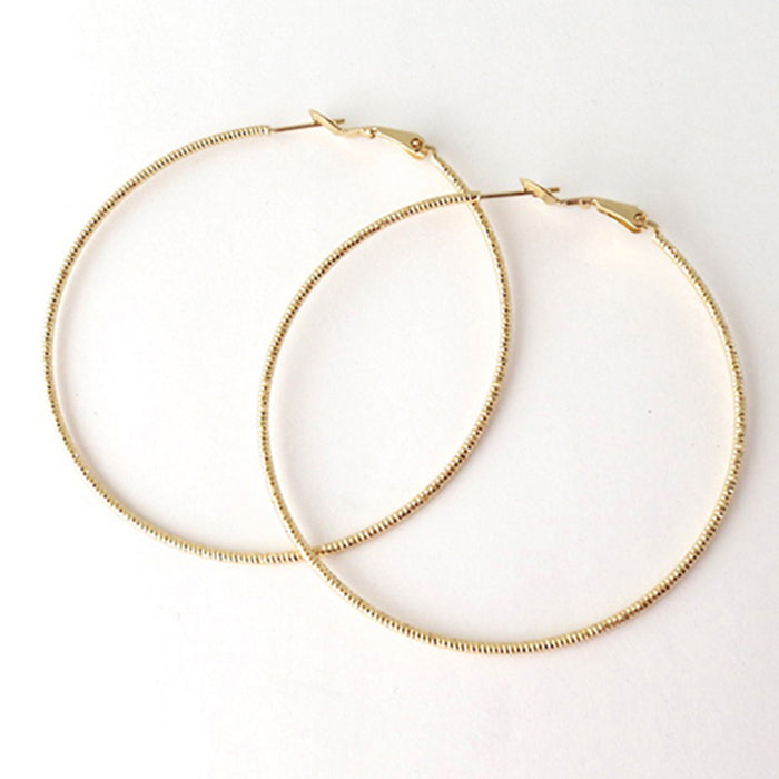 Pendientes Aros Luminosos oro regalo para mujer y adolescentes HOPS