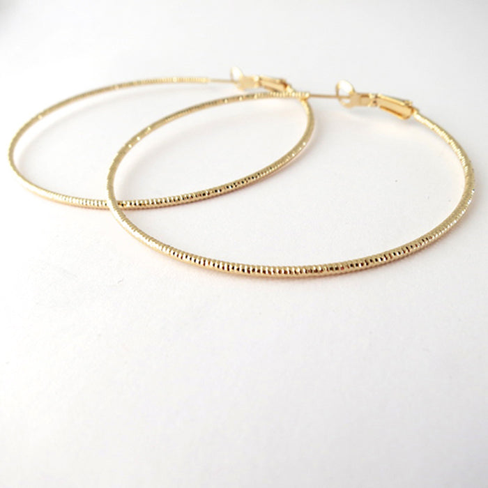 Pendientes Aros Luminosos oro regalo para mujer y adolescentes HOPS