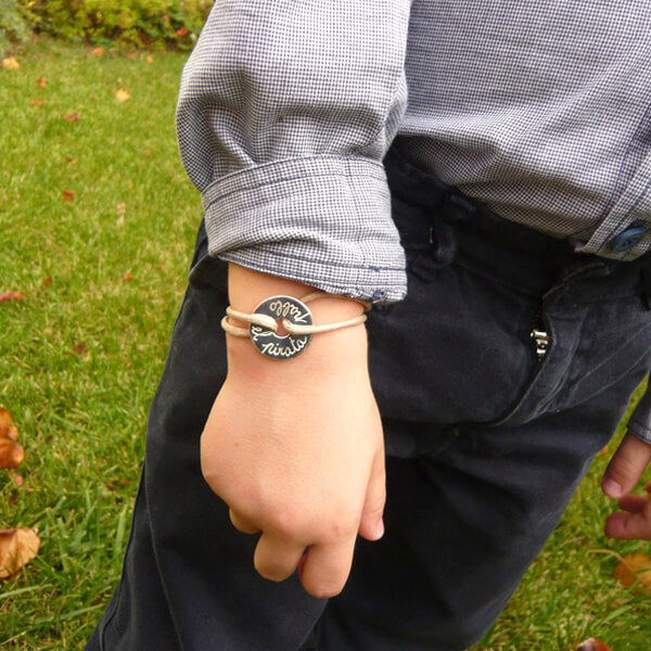 Pulsera Diana 2cm niño Personalizada HOPS