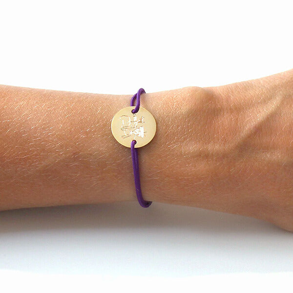 Pulsera Hector Grabado Personalizado cordón HOPS