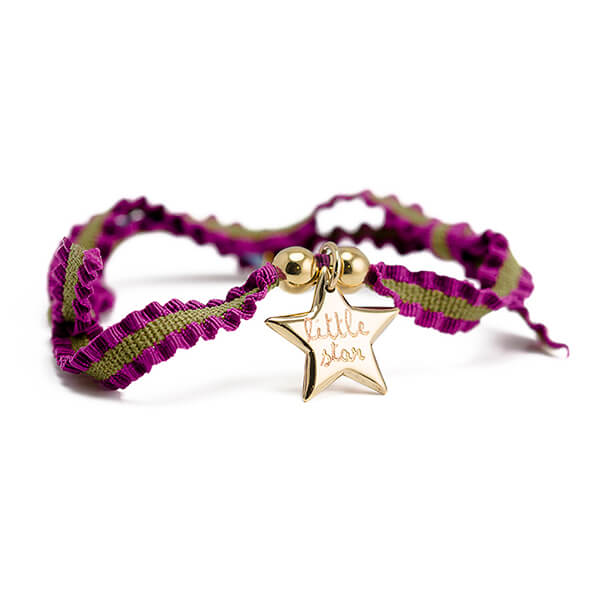 Pulsera Little Star goma oleada Personalizada HOPS