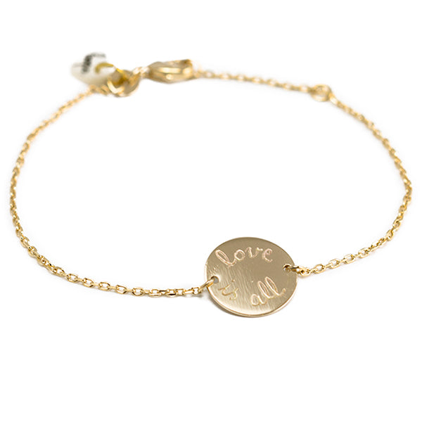 Pulsera Mini Hector cadena oro