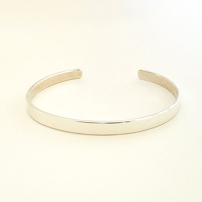 Pulsera Aro Plata para hombre Personalizado a grabar en el interior HOPS