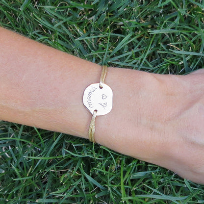 Pulsera Charco oro Personalizado HOPS regalo para mamá día de la madre 