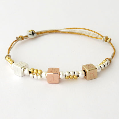 Pulsera Personalizado Burbujas Cubitos HOPS regalo para niñas y mujeres