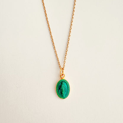 Collar Virgen Milagrosa cadena
