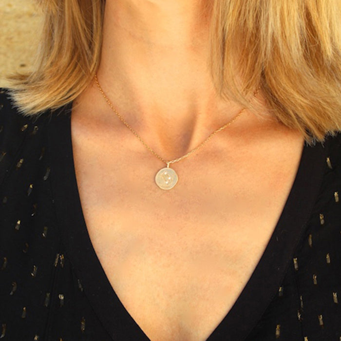 Collar Zodiaco cadena Personalizado HOPS regalo para mujeres