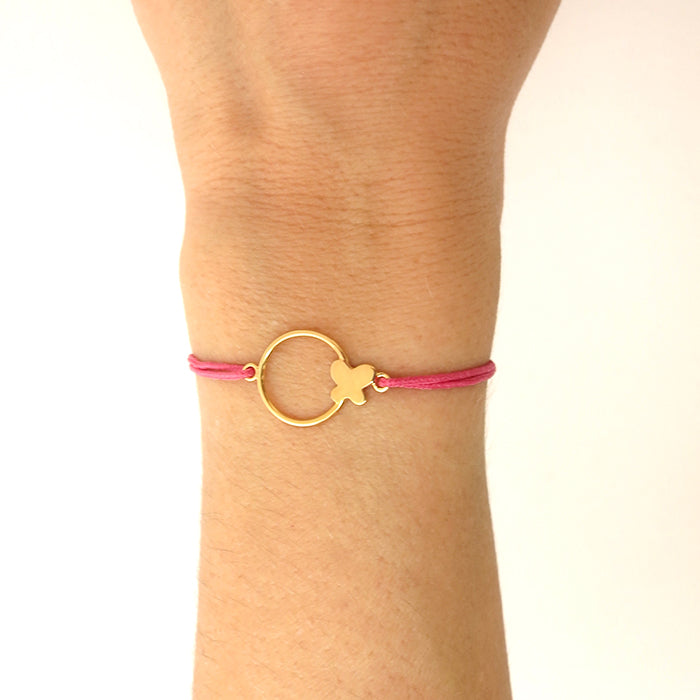 Pulsera Felicia oro Personalizado HOPS regalo para niñas