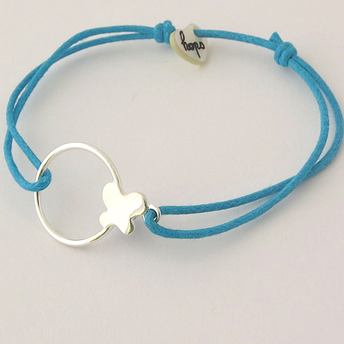 Pulsera Felicia plata Personalizado HOPS regalo para niñas