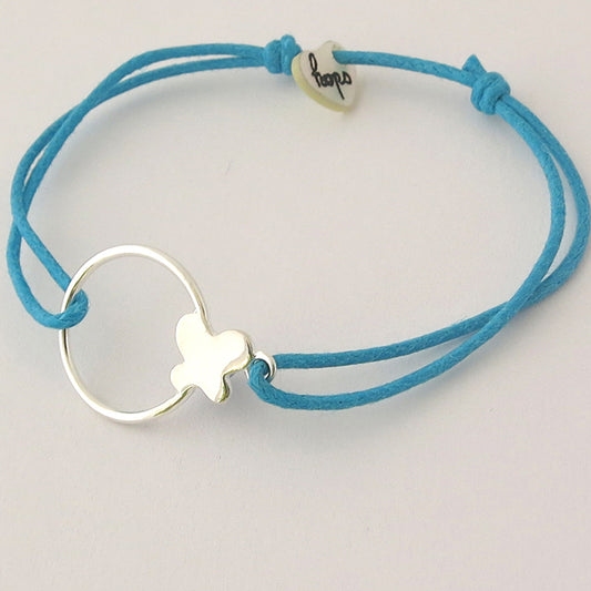 Pulsera Felicia plata Personalizado HOPS regalo para niñas