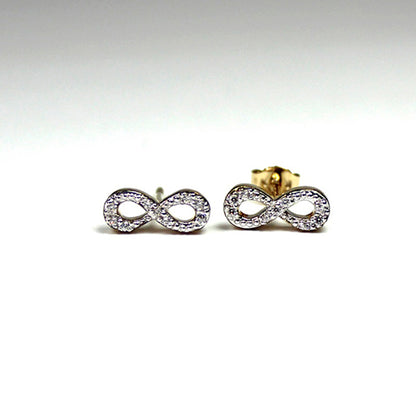 Pendientes Infinito Brillantes HOPS regalo para mujeres adolescentes