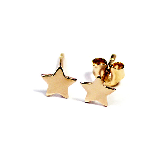 Pendientes Estrella pequeñas oro HOPS regalo para mujeres niñas adolescentes