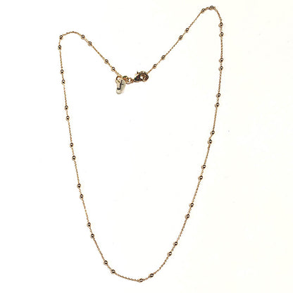 Cadena bolitas 42cm personalizado HOPS