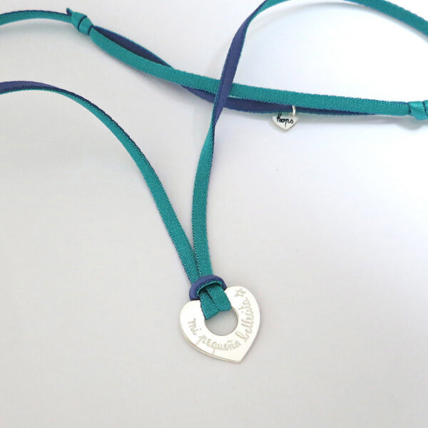 Collar Diana Corazón regalo madres adolescentes niñas personalizado HOPS