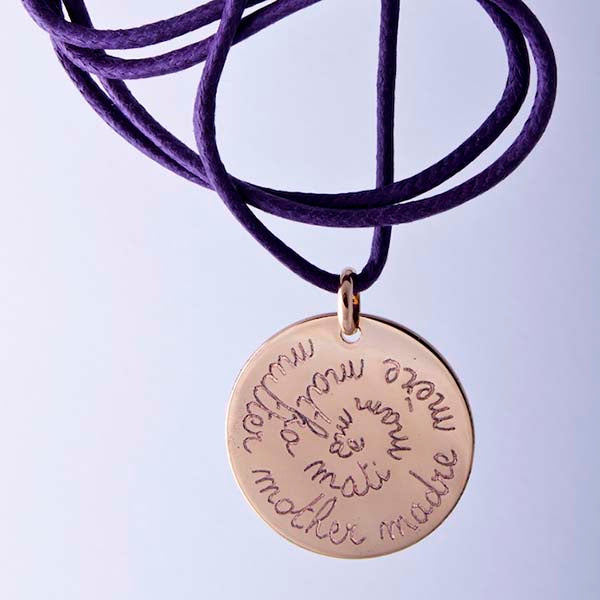 Collar Saphir cordón Personalizado HOPS