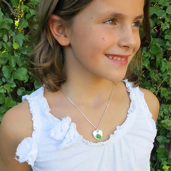 Collar Sidonie Corazón cadena Personalizado HOPS