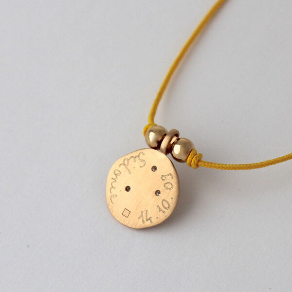 Collar Signo del Zodiaco cordón Personalizado HOPS