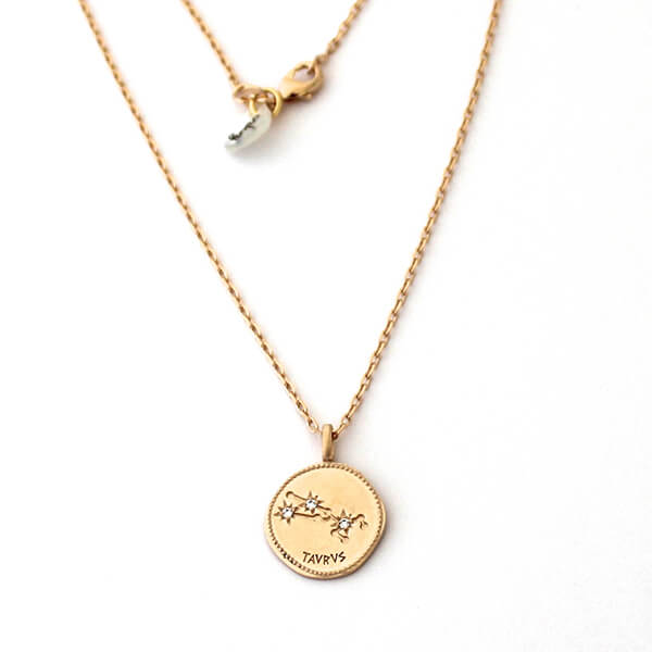 Collar Signo del zodiaco cadena regalo para mujeres y adolescentes Personalizado HOPS