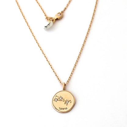 Collar Signo del zodiaco cadena regalo para mujeres y adolescentes Personalizado HOPS