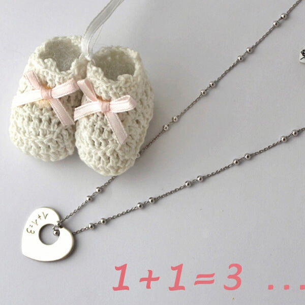 Collar Diana Corazón cadena personalizado HOPS
