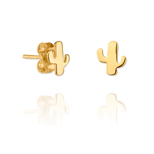 Pendientes Cactus oro HOPS