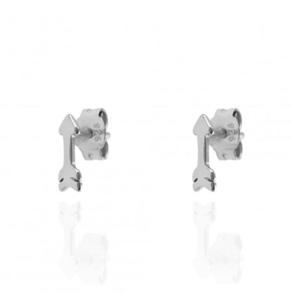 Pendientes flechas plata HOPS