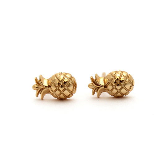 Pendientes Piñas oro HOPS