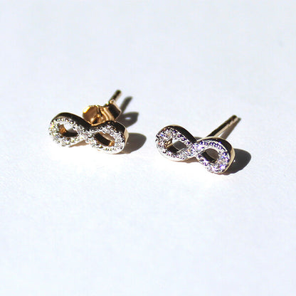 Pendientes Infinito Brillantes HOPS